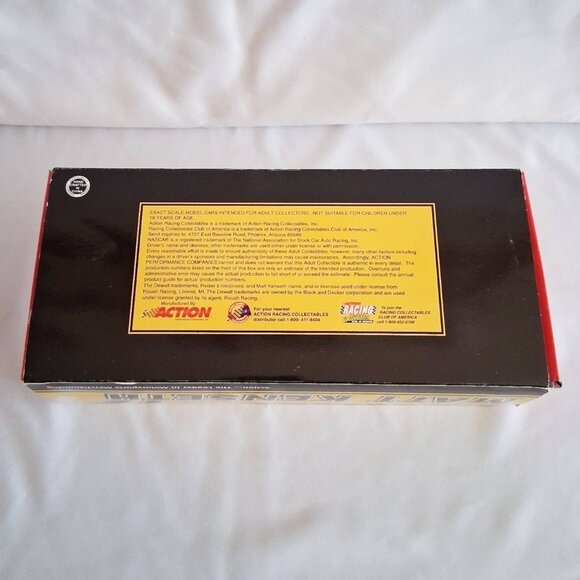 1999 Matt Kenseth #17 Dewalt Tools Monte Carlo 1 of 2,500 1:24 Diecast Car Bank - Picture 10 of 10